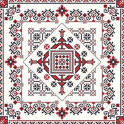 EPS 해외이미지 전통 디자인 유럽 문화 백그라운드 십자가 꽃무늬 패턴 일러스트 추상 미술 여러명 그래픽 장식 세트 유행 수확 직물 뜨개질 클래식 수집 묘사 질감 복고 땀 자수 루마니아 엘리먼트 전국 해외일러스트 꽃 나라 다수 컨셉 무늬 농업 문화예술 사람 취미 파일형식 벡터 이미지허브