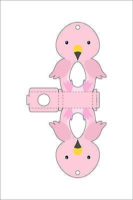 EPS 해외이미지 일러스트 사람없음 플라밍고 종이접기 DIY 전개도 해외일러스트 종이 조류 취미 접기 파일형식 벡터 이미지허브