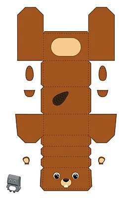 EPS 해외이미지 패턴 일러스트 사람없음 종이접기 DIY 비버 전개도 해외일러스트 종이 무늬 취미 접기 파일형식 벡터 이미지허브