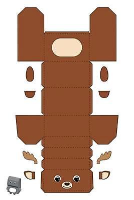 EPS 해외이미지 일러스트 사람없음 종이접기 DIY 무스 전개도 해외일러스트 종이 취미 접기 파일형식 벡터 이미지허브