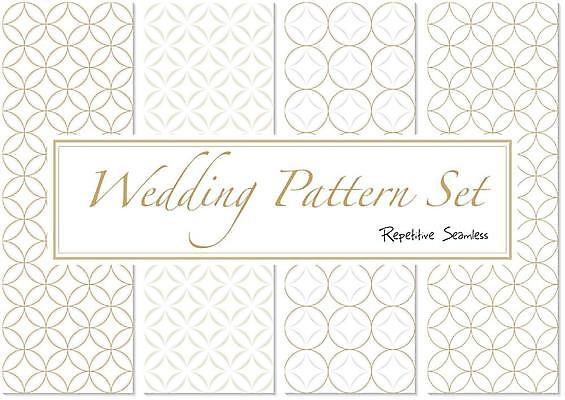 EPS 해외이미지 결혼 백그라운드 패턴 일러스트 추상 장식 세트 흰색 직물 원형 신용카드 발표 화려 황금 수집 포장지 질감 초대 해외일러스트 도형 컬러 컨셉 무늬 포장 이벤트 금융 파일형식 벡터 이미지허브