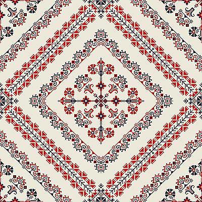 EPS 해외이미지 전통 디자인 유럽 문화 백그라운드 십자가 꽃무늬 패턴 일러스트 추상 미술 여러명 그래픽 장식 세트 유행 수확 직물 뜨개질 클래식 수집 묘사 질감 복고 땀 자수 루마니아 엘리먼트 전국 해외일러스트 꽃 나라 다수 컨셉 무늬 농업 문화예술 사람 취미 파일형식 벡터 이미지허브