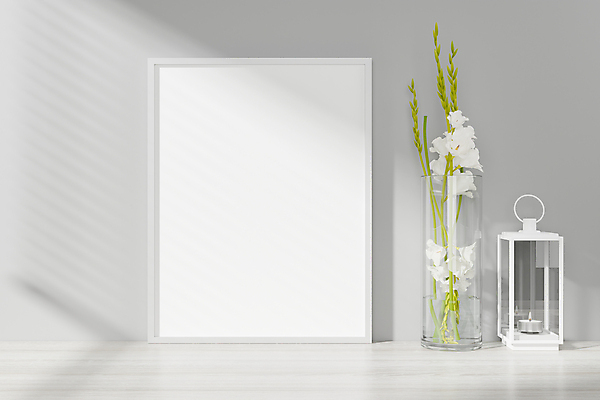 포토 JPG 해외이미지 종이 프레임 사람없음 3D 흰배경 목업 해외포토 백그라운드 흰색 디지털합성 파일형식 이미지허브