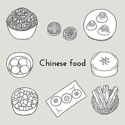 EPS 해외이미지 전통 디자인 배너 포스터 음식 일러스트 밥 디저트 요리 동양인 케이크 식당 식사 저녁식사 중국 카페 빵집 신선 달콤 맛 낙서 만화 스케치 메뉴 국수 그림 레시피 점심식사 페스츄리 해외일러스트 아시아 빵 컨셉 미술 인종 상점 면류 파일형식 벡터 이미지허브