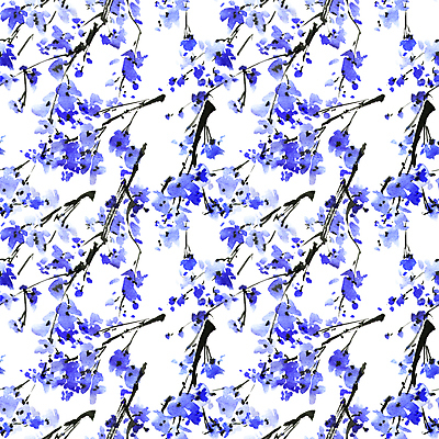 포토 JPG 해외이미지 나무 식물 전통 계절 꽃잎 꽃 줄기 백그라운드 꽃무늬 패턴 일러스트 자연 벽지 수채화 미술 동양인 사람없음 여름 파란색 뷰티 정원 일본 중국 벚꽃 나뭇가지 붓 그림 동쪽 고립 핸드메이드 해외일러스트 아시아 컬러 무늬 문화예술 인종 방향 생태계 파일형식 이미지허브