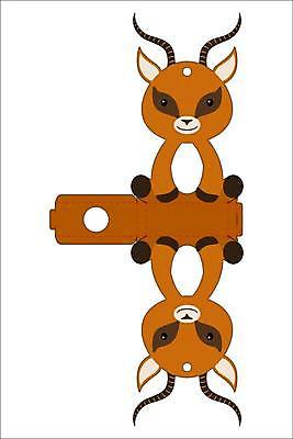 EPS 해외이미지 일러스트 사람없음 종이접기 DIY 가젤 전개도 해외일러스트 동물 종이 취미 접기 파일형식 벡터 모션 이미지허브