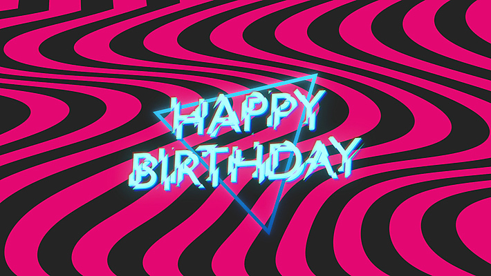 JPG 해외이미지 영어 곡선 일러스트 타이포그라피 사람없음 생일 삼각형 데이 물결무늬 깨짐 해외일러스트 도형 문자 기념일 물결 선 컨셉 무늬 파일형식 이미지허브