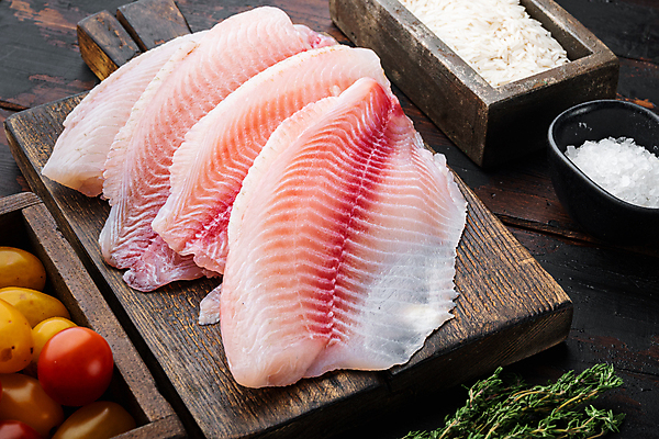 포토 JPG 해외이미지 접시 음식 분홍색 재료 방울토마토 밥 건강 어류 요리 사람없음 식사 흰색 신선 해산물 준비 유기농 날것 내추럴 점심식사 생식 틸라피아 해외포토 식기 웰빙 컬러 토마토 수중동물 민물고기 파일형식 이미지허브