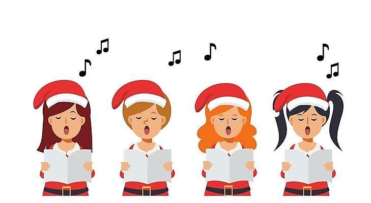 EPS 해외이미지 캐릭터 여자 행복 어린이 음악 크리스마스 겨울 일러스트 노래 휴가 미소 사람 소녀 그래픽 빨간색 산타클로스 쪽지 가수 흰색 축하 그룹 12월 만화 고립 뮤지컬 클라우스 해외일러스트 일러캐릭터 계절 기념일 감정 컬러 컨셉 문화예술 표정 음악가 날짜 파일형식 벡터 이미지허브