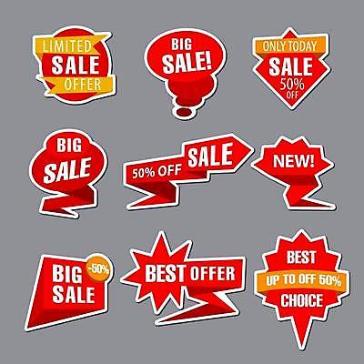 EPS 해외이미지 디자인 배너 리본 선 스티커 일러스트 비즈니스 화살 새로움 간판 매달리기 빨간색 세트 꼬리표 라벨 세일 상점 웹 플랫 상품 가격 수집 심볼 사인 배지 소매 승진 마케팅 엘리먼트 특별함 제의 해외일러스트 컬러 컨셉 인터넷 모션 프레임 파일형식 벡터 이미지허브
