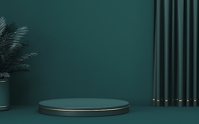 포토 JPG 해외이미지 식물 디자인 백그라운드 사람없음 그래픽 초록색 3D 공백 무대 심플 단상 엘리먼트 포디움 목업 카피스페이스 해외포토 컬러 디지털합성 파일형식 이미지허브
