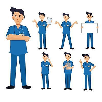 EPS 해외이미지 전신 남자 허리손 일러스트 서기 들기 여러명 성인 팔짱 팻말 의료진 의사 분노 가리킴 최고 따봉 서류판 엄격한 성인남자만 해외일러스트 직업 감정 포즈 다수 의학 모션 프레임 사람 손짓 사무용품 남자만 성인만 파일형식 벡터 이미지허브