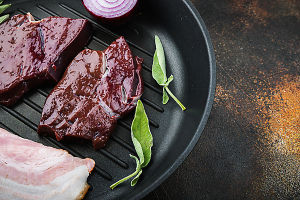 포토 JPG 해외이미지 사람없음 소고기 프라이팬 베이컨 소간 해외포토 주방용품 육류 돼지고기 파일형식 이미지허브