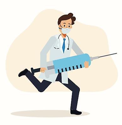 EPS 해외이미지 전신 남자 일러스트 주사기 마스크 한명 들기 성인 달리기 의료진 백신 성인남자한명만 코로나바이러스 백신접종 델타변이바이러스 오미크론 해외일러스트 직업 1 의학 의료기기 모션 사람 바이러스 접종 남자한명만 성인남자만 파일형식 벡터 이미지허브