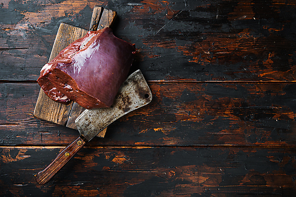 포토 JPG 해외이미지 사람없음 소고기 식칼 나무도마 소간 해외포토 주방용품 도마 육류 목재 파일형식 이미지허브