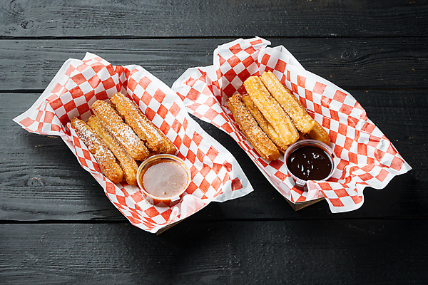 포토 JPG 해외이미지 검은배경 디저트 실내 사람없음 츄러스 해외포토 음식 백그라운드 내부 검은색 파일형식 이미지허브