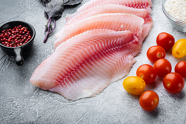 포토 JPG 해외이미지 접시 음식 분홍색 재료 방울토마토 회색배경 밥 건강 어류 요리 사람없음 식사 흰색 신선 해산물 준비 유기농 날것 내추럴 점심식사 생식 틸라피아 해외포토 식기 웰빙 컬러 백그라운드 토마토 수중동물 회색 민물고기 파일형식 이미지허브