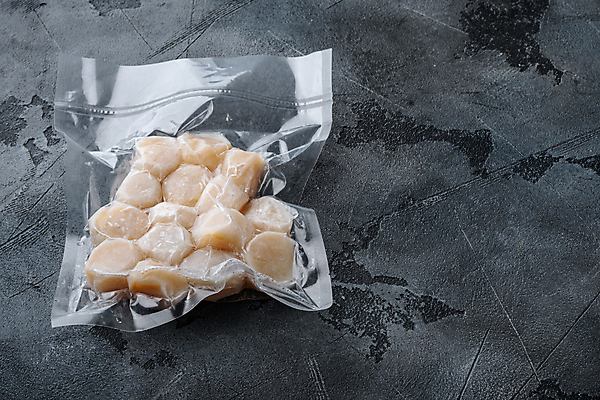 포토 JPG 해외이미지 회색배경 조개 실내 사람없음 가리비 관자 비닐포장 진공포장 해외포토 백그라운드 포장 어패류 내부 회색 진공 파일형식 이미지허브