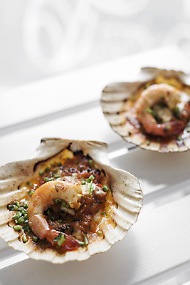 포토 JPG 해외이미지 새우 요리 사람없음 해물요리 조개껍데기 해산물 퓨전 스페인요리 스페인음식 타파스 해외포토 음식 조개 서양음식 갑각류 스페인 애피타이저 파일형식 이미지허브