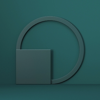 포토 JPG 해외이미지 추상 사람없음 3D 사각형 원형 심플 청록색 미니멀 해외포토 도형 컬러 무늬 디지털합성 파일형식 이미지허브