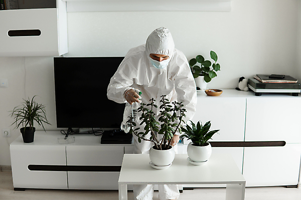 포토 JPG 해외이미지 식물 가사 거실 비즈니스 아파트 주택 실내 건강 가면 안전 사람 정장 사람없음 인테리어 컴퓨터 약 건강관리 고통 호흡기관 바이러스 보호 위험 예방 감염 전염 분무기 온라인 고립 전염병 코로나바이러스 해외포토 디자인 옷 감정 컨셉 의학 관리 내부 건물 전자제품 장기_의학 질병 파일형식 이미지허브