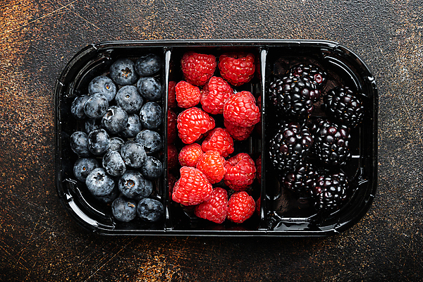 포토 JPG 해외이미지 백그라운드 사람없음 달콤 블루베리 산딸기 블랙베리 도시락통 해외포토 과일 용기_그릇 맛 파일형식 이미지허브