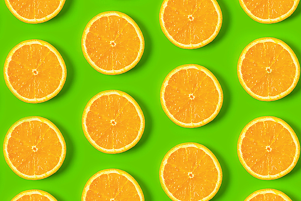 포토 JPG 해외이미지 패턴 오렌지 단면 사람없음 초록색 패턴백그라운드 상큼 해외포토 컬러 백그라운드 무늬 과일 파일형식 이미지허브