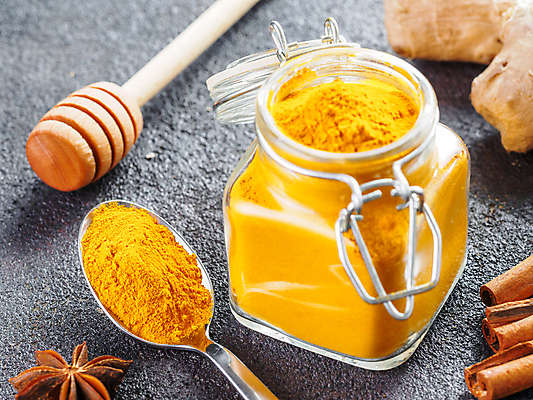 포토 JPG 해외이미지 사람없음 숟가락 병 가루 향신료 생강 허니디퍼 강황 팔각회향 울금 해외포토 식기 채소 식재료 수저 한약재 도구 향미료 파일형식 이미지허브