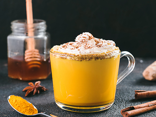 포토 JPG 해외이미지 사람없음 컵 숟가락 가루 크림 향신료 꿀 생강 시나몬 시나몬스틱 허니디퍼 강황 카피스페이스 팔각회향 울금 해외포토 식기 채소 식재료 수저 공백 한약재 도구 향미료 파일형식 이미지허브