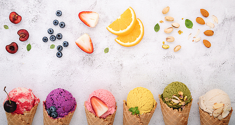 포토 JPG 해외이미지 오렌지 딸기 사람없음 견과류 체리 녹차 민트 블루베리 아이스크림콘 콘아이스크림 바닐라 카피스페이스 해외포토 과일 아이스크림 차_음료 공백 허브 콘 파일형식 이미지허브