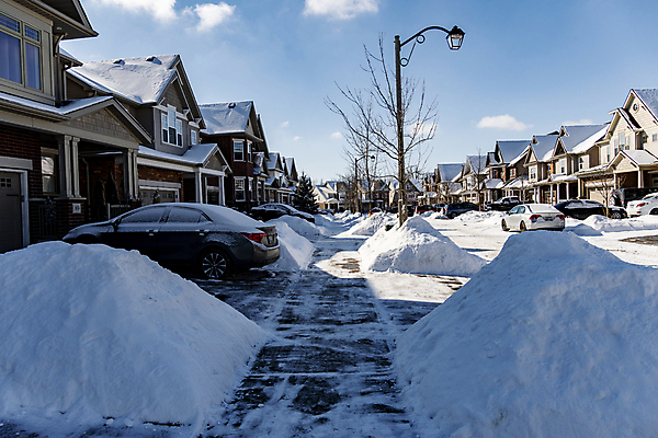 포토 JPG 해외이미지 라이프스타일 컨셉 겨울 거리 사람없음 야외 청소 교외 눈치우기 제설 해외포토 계절 생활 치우기 파일형식 이미지허브