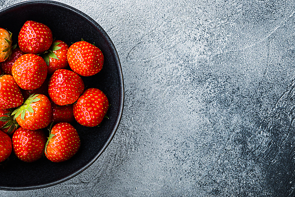 포토 JPG 해외이미지 그릇 딸기 사람없음 빨간색 공백 해외포토 식기 컬러 과일 파일형식 이미지허브
