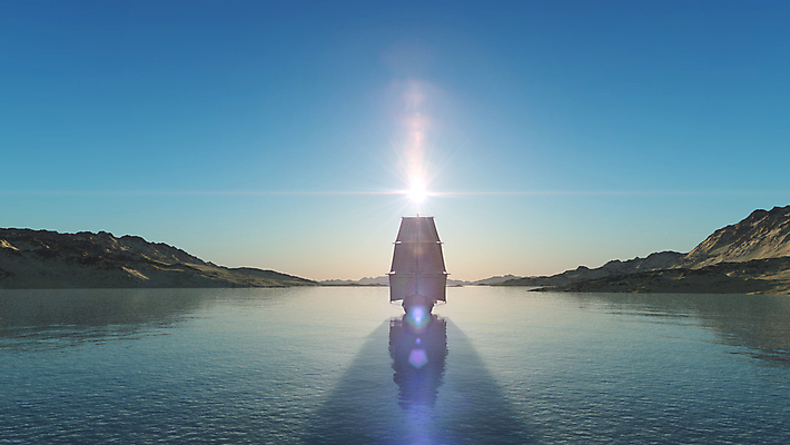 JPG 해외이미지 주간 구름 일러스트 하늘 풍경 사람없음 야외 빛 태양 3D 황혼 디지털합성 해외포토 포토 자연요소 일몰 파일형식 이미지허브