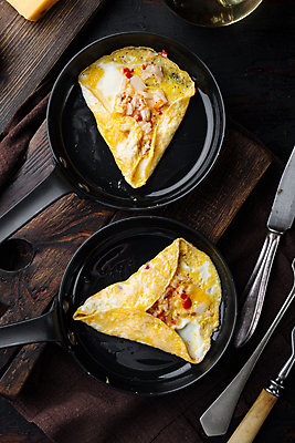 포토 JPG 해외이미지 식기 음식 사람없음 하이앵글 계란 프라이팬 계란요리 오믈렛 해외포토 뷰포인트 주방용품 요리 알 파일형식 이미지허브