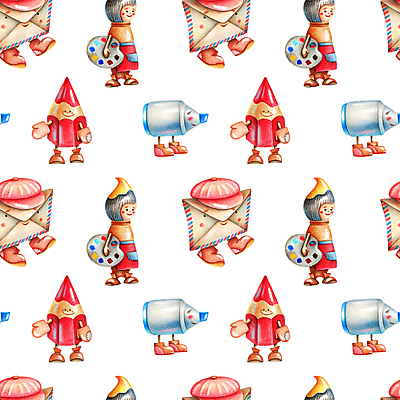 JPG 해외이미지 캐릭터 디자인 백그라운드 패턴 일러스트 색연필 들기 사람없음 펜 패턴백그라운드 붓 팔레트 편지 연필캐릭터 해외일러스트 일러캐릭터 무늬 모션 학용품 필기구 연필 파일형식 이미지허브