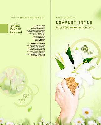 PSD 템플릿 표지디자인 북디자인 손 출판디자인 표지 꽃 행복 리플렛 잎 꽃밭 2단접지 북커버 들기 팜플렛 신체부위 초록색 축제 봄 흰색 아이스크림콘 이미지템플릿 식물 계절 감정 컬러 모션 사람 콘 파일형식