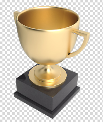 편집이미지 사람없음 한개 금색 상패 트로피 받침대 오브젝트 PNG 표준 편집소스 1 컬러 상_우승 파일형식