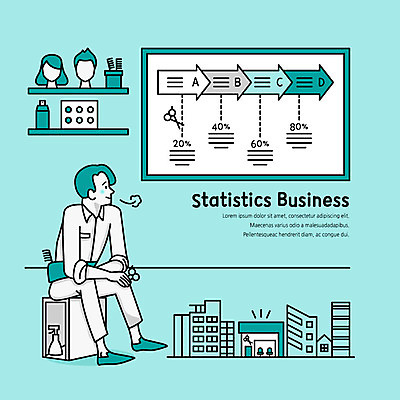 전신 남자 하늘색 일러스트 비즈니스 통계 그래프 가위 한명 미소 사람 앉기 빌딩 성인 건물 미용용품 플랫 미용실 미용사 사회이슈 가발 복고 창업 소호 국내일러스트 AI파일 직업 1 건축물 컨셉 모션 문구용품 표정 파란색 뷰티샵 오브젝트 자영업 파일형식 벡터