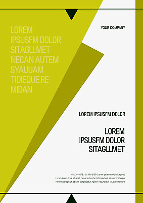 템플릿 표지 선 비즈니스 사람없음 초록색 회색 삼각형 문서템플릿 직선 서식 문서 이미지템플릿 AI파일 도형 컬러 파일형식 벡터