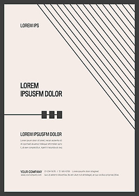 템플릿 표지 비즈니스 사람없음 사각형 회색 문서템플릿 서식 문서 베이지색 사선무늬 이미지템플릿 AI파일 도형 컬러 파일형식 벡터