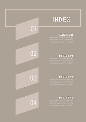 템플릿 내지 비즈니스 사람없음 갈색 사각형 문서템플릿 서식 레이아웃 문서 인덱스 목차 이미지템플릿 AI파일 도형 컬러 파일형식 벡터