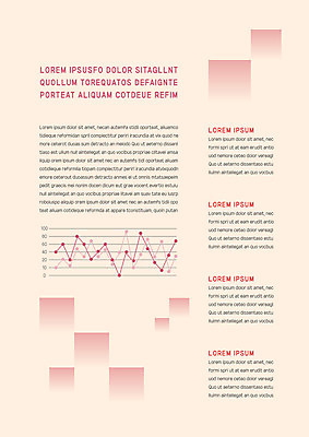 템플릿 내지 분홍색 비즈니스 그래프 사람없음 문서템플릿 모던 서식 레이아웃 문서 그라데이션 이미지템플릿 AI파일 컬러 파일형식 벡터