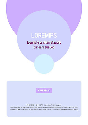 템플릿 표지 비즈니스 사람없음 귀여움 보라색 흰색 원형 문서템플릿 서식 레이아웃 문서 이미지템플릿 AI파일 도형 컬러 컨셉 파일형식 벡터