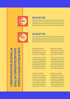 템플릿 내지 선 비즈니스 그래프 사람없음 빨간색 파란색 노란색 사각형 문서템플릿 서식 레이아웃 문서 이미지템플릿 AI파일 도형 컬러 파일형식 벡터