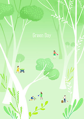 전신 PSD 나무 여자 남자 꽃 어린이 일러스트 자연 사람 풍경 여러명 성인 야외 연두색 환경 수레 봄 물뿌리개 숲 식목일 물주기 에코 힐링 나무심기 그린데이 거름 돌봄 그린슈머 국내일러스트 식물 계절 기념일 다수 모션 데이이벤트 초록색 카트 생태계 심기 파일형식