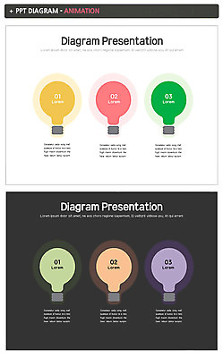 템플릿 생각 비즈니스 전구 그래프 아이디어 사람없음 컬러풀 발표 PPT 프레젠테이션 문서템플릿 애니형PPT 이미지템플릿 컬러 컨셉 파일형식