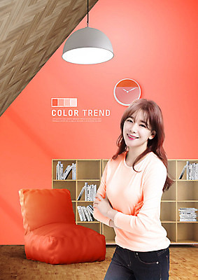 PSD 편집이미지 여자 시계 컬러 전등 조명 책장 실내 한명 미소 사람 상반신 성인 옆모습 책 30대 인테리어 소파 유행 팔짱 한국인 성인여자한명만 리빙코랄 이미지편집 1 디자인 뷰포인트 가구 의자 모션 표정 동양인 내부 장년 여자한명만 성인여자만 파일형식 트랜드컬러 코랄