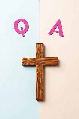 포토 JPG 스튜디오촬영 기독교 종교 십자가 사람없음 하이앵글 컬러풀 질문 오브젝트 찬양 답 숭배 질의응답 플랫레이 국내포토 뷰포인트 컬러 실내 플랫 파일형식