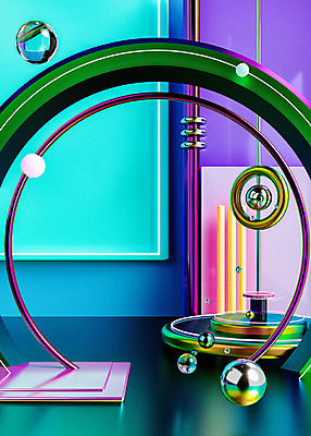 PSD 편집이미지 백그라운드 곡선 재질 사람없음 컬러풀 3D소스 3D 금속 사각형 물방울 원형 막대기 디지털합성 이미지편집 편집3D 도형 선 컬러 파일형식