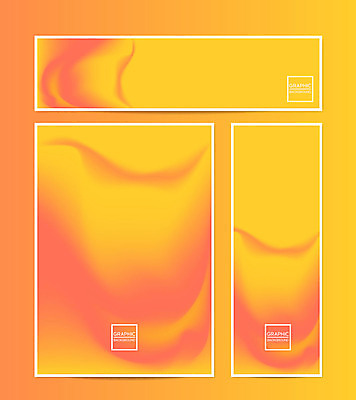 템플릿 배너 배너템플릿 가로배너 포스터 세로배너 백그라운드 그래픽백그라운드 사람없음 그래픽 노란색 주황색 현수막 그라데이션 물결무늬 AI파일 물결 컬러 무늬 가로 세로 파일형식 벡터